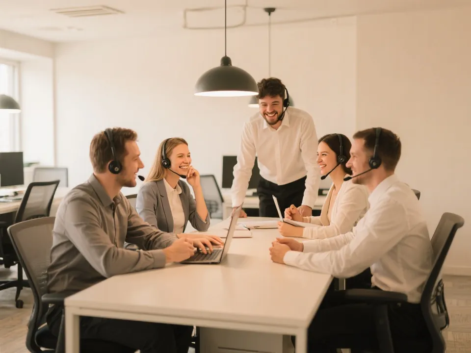 客服与支持服务示意