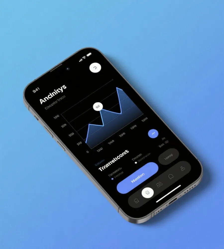 开奖走势与数据分析移动应用界面